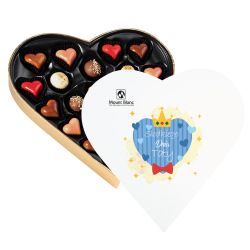 Czekoladki serca Sweet Heart White Maxi Słodkiego Dnia Taty