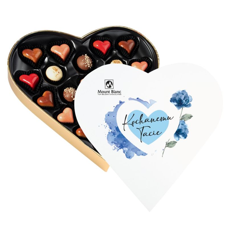 Prezent na Dzień Ojca Sweet Heart White Maxi Kochanemu Tacie