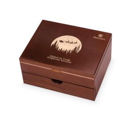 Czekoladowy prezent na Gwiazdkę Christmas Luxury Duo z Twoimi życzeniami - MountBlanc - 2