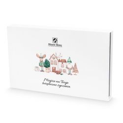 Czekoladowy prezent pod choinkę Chocolate Box White z Twoimi życzeniami - MountBlanc - 2