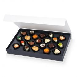 Czekoladowy prezent pod choinkę Chocolate Box White z Twoimi życzeniami - MountBlanc - 3