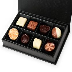 Praliny na Dzień Chłopaka Chocolate Box Mini Black z imieniem - MountBlanc - 3