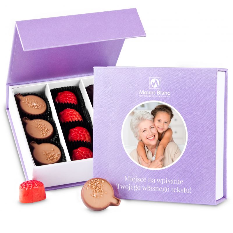 Finesse Lavender-White no.2 Dla Babci i Dziadka ze zdjęciem i własnym tekstem - MountBlanc - 1