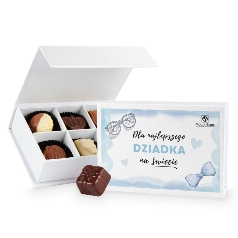 Czekoladki Finesse White Najlepszy Dziadek na świecie