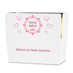 Czekoladki na Dzień Babci Ballotin White no.1 z życzeniami