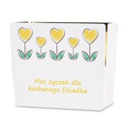 Czekoladki na Dzień Dziadka Ballotin White no.1