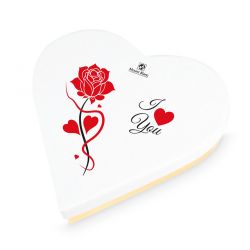 Bombonierka na Walentynki Sweet Heart White Mini I love you