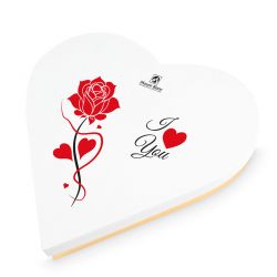 Czekoladki serduszka Sweet Heart White Maxi I love you