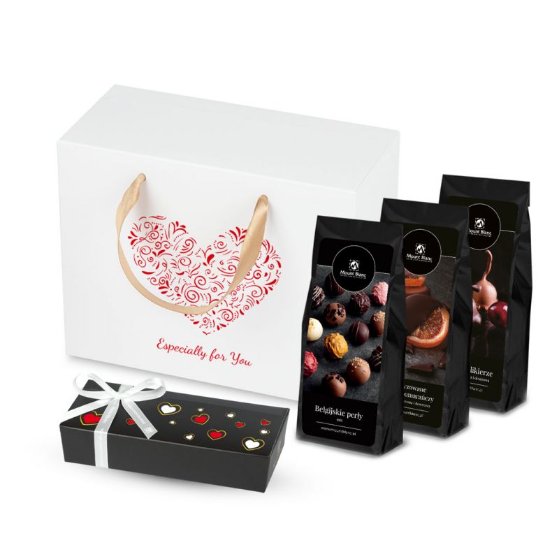 Słodkości Ribbon Box White no.2 - MountBlanc - 1