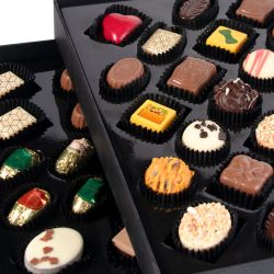 Bombonierka Chocolate Tower Black na Dzień Taty