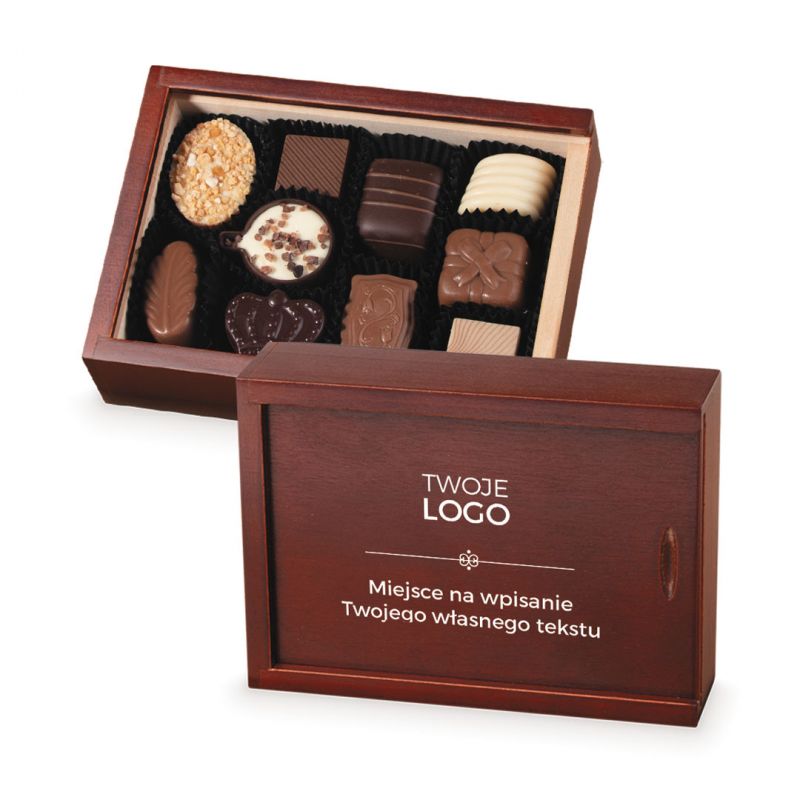 Czekoladki dla firm Smooth z nadrukiem - MountBlanc - 1