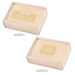 Szkatułka Smooth Light z grawerem. Słodycze reklamowe z logo - MountBlanc - 2