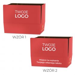 Czekoladki Mini Ballotin Red no.3 z logo firmy - MountBlanc - 2