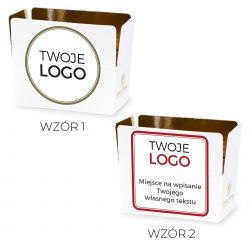 Czekoladki Mini Ballotin White no.1 z naklejką logo - MountBlanc - 2