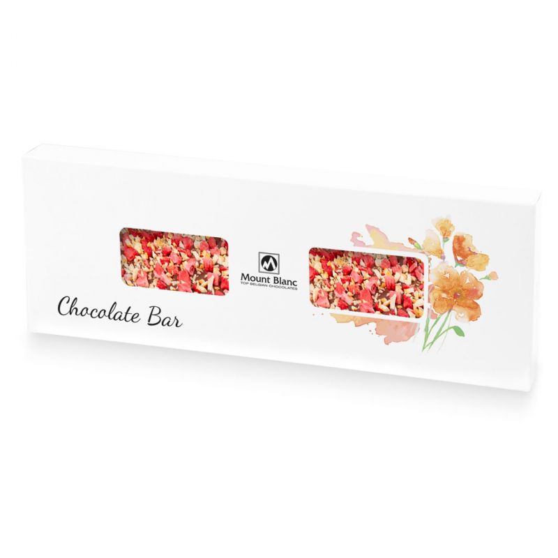 Mleczna czekolada z truskawkami i pomarańczą 100g - MountBlanc - 1