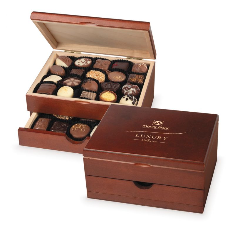 Słodki prezent Luxury Duo Pralines - MountBlanc - 1