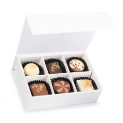 Czekoladki firmowe Finesse White z nadrukiem logo - MountBlanc - 3