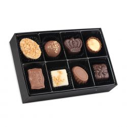 Czekoladki z logo dla firm Premium White Mini z nadrukiem - MountBlanc - 3