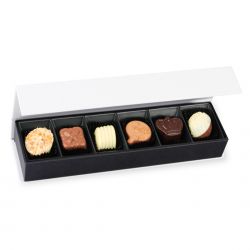 Bombonierka z logo Chocolate Box Long White z nadrukiem - MountBlanc - 3