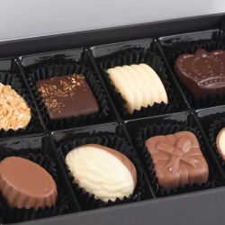 Czekoladki na prezent firmowy Chocolate Box White Mini z Twoim logo - MountBlanc - 5