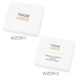 Czekoladki firmowe Chocolate Box White Medium z Twoimi logo - MountBlanc - 2
