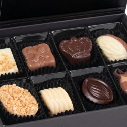 Czekoladki firmowe Chocolate Box Black Mini z Twoim logo - MountBlanc - 4