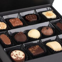 Prezent firmowy Chocolate Box Black Medium z Twoimi logo - MountBlanc - 6