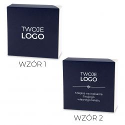 Bombonierka firmowa Delights Mini Blue no.2 z logo - MountBlanc - 2
