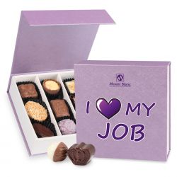 Bombonierka z logo Finesse Lavender no.2 I love my job - MountBlanc - 1