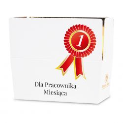 Czekoladki z logo Ballotin White no.1 Dla najlepszego pracownika miesiąca - MountBlanc - 2