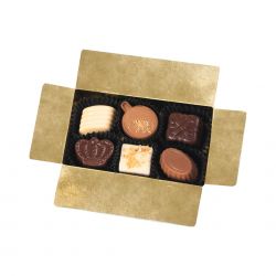 Czekoladki z logo Ballotin White no.1 Dla najlepszego pracownika miesiąca - MountBlanc - 3