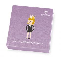Bombonierka Finesse Lavender no.2 prezent dla szefowej - MountBlanc - 2