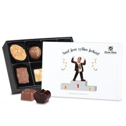 Czekoladki Premium White Mini Szef jest tylko jeden - MountBlanc - 1