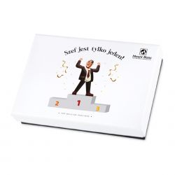 Czekoladki Premium White Mini Szef jest tylko jeden - MountBlanc - 2