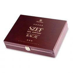 Czekoladowy upominek Decor Duo Dark Szef ma zawsze rację - MountBlanc - 2