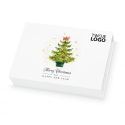 Czekoladki dla firm na Boże Narodzenie Christmas Chocolate Box Mini z Twoim logo - MountBlanc - 2