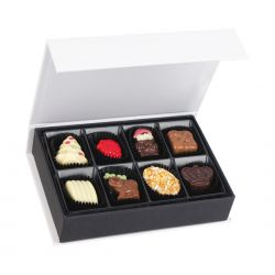 Czekoladki dla firm na Boże Narodzenie Christmas Chocolate Box Mini z Twoim logo - MountBlanc - 3