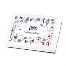 Czekoladki na prezent Premium White Mini z logo firmy - MountBlanc - 2