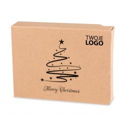 Czekoladki firmowe na Gwiazdkę Christmas Delights Mini Kraft no.3 z Twoim logo - MountBlanc - 2