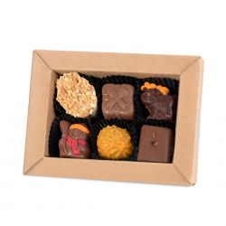 Czekoladki firmowe na Gwiazdkę Christmas Delights Mini Kraft no.3 z Twoim logo - MountBlanc - 3