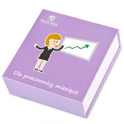 Pralinki firmowe Finesse Lavender no.2 Dla pracownicy miesiąca