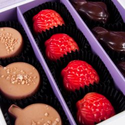 Pralinki firmowe Finesse Lavender no.2 Dla pracownicy miesiąca