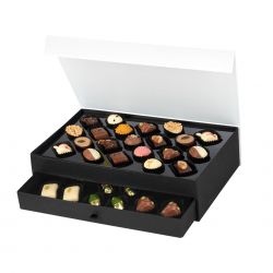 Czekoladki firmowe na Święta Chocolate Tower Blue z Twoim logo