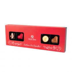 Bombonierka Premium Elegance Red Long Kocham Cię Dziadku - MountBlanc - 2