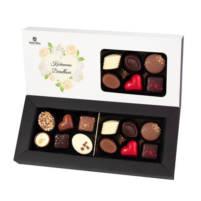 Bombonierka Elegance White no.4 Kochanemu Dziadkowi - MountBlanc - 1