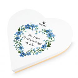 Czekoladki Sweet Heart White Maxi moc życzeń dla Dziadka - MountBlanc - 2