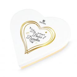 Czekoladki Sweet Heart White Mini dla kochanych Babci i Dziadka - MountBlanc - 2