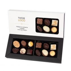 Bombonierka firmowa Elegance White no.4 z logo - MountBlanc - 1