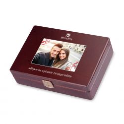 Szkatułka Decor ze zdjęciem i własnym tekstem - MountBlanc - 2