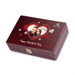 Czekoladowy upominek na Walentynki Decor Dark Happy Valentine's Day - MountBlanc - 2